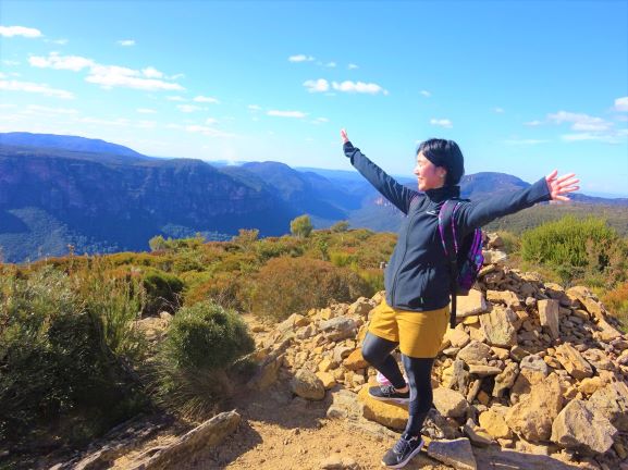 wandern wanderungen hiking blue mountains guide guided hike walk bush Sydney Australien Australia Wolfgang Hedi bergwandern wandern tour tours track interpretive plants animals