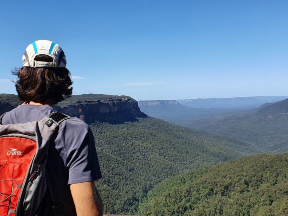 wandern wanderungen hiking blue mountains guide guided hike walk bush Sydney Australien Australia Wolfgang Hedi bergwandern wandern tour tours track interpretive plants animals